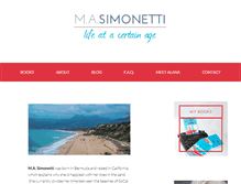 Tablet Screenshot of masimonetti.com